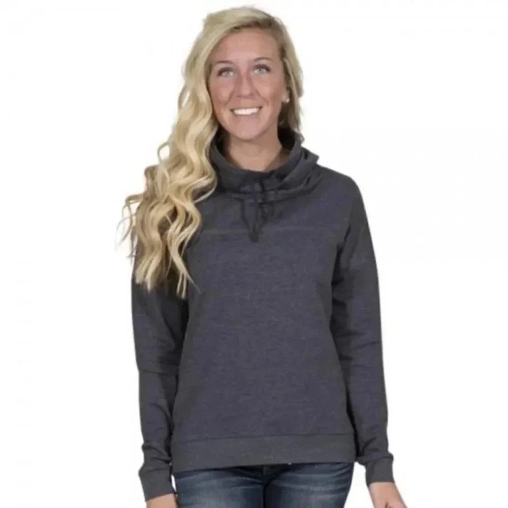 Simply Southern Cowl Neck Pullover Size Medium